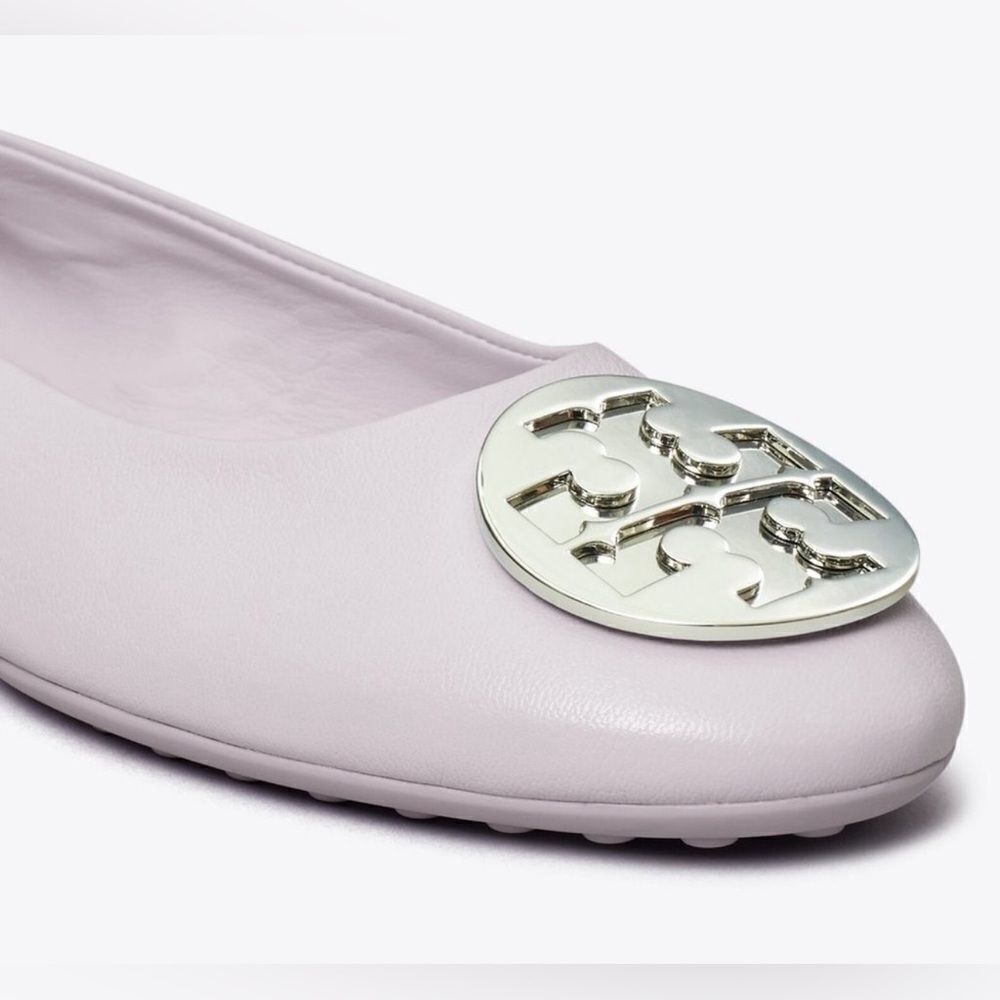 Tory Burch Claire Ballet Flat - Spring Lavender Color‎ Size 8.5 - Picture 2 of 13